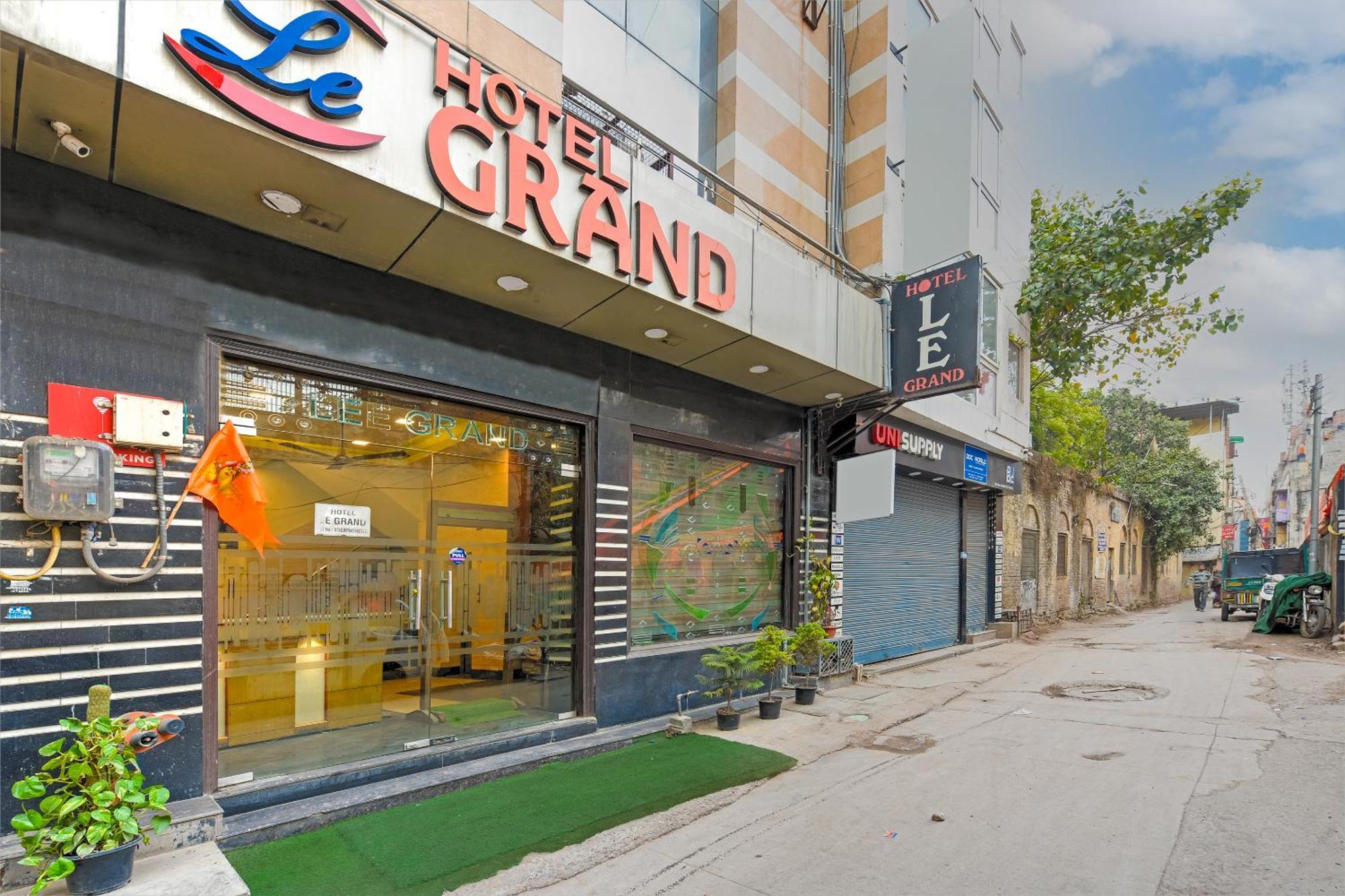 Hotel Le Grand - Walk-In From Rk Ashram Metro Station Nova Deli Exterior foto